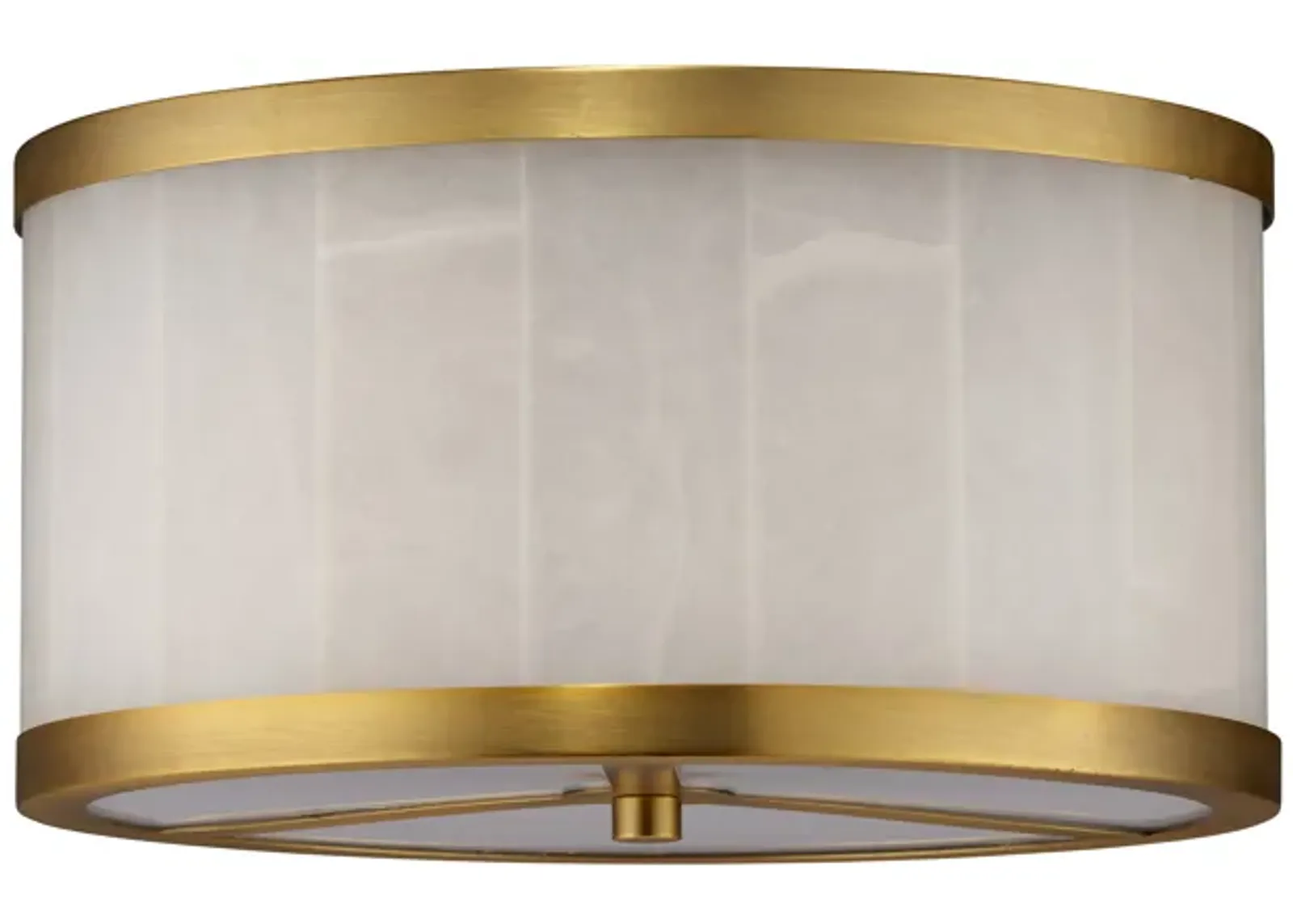 Upsala Alabaster Flush Mount Ceiling Light, Small