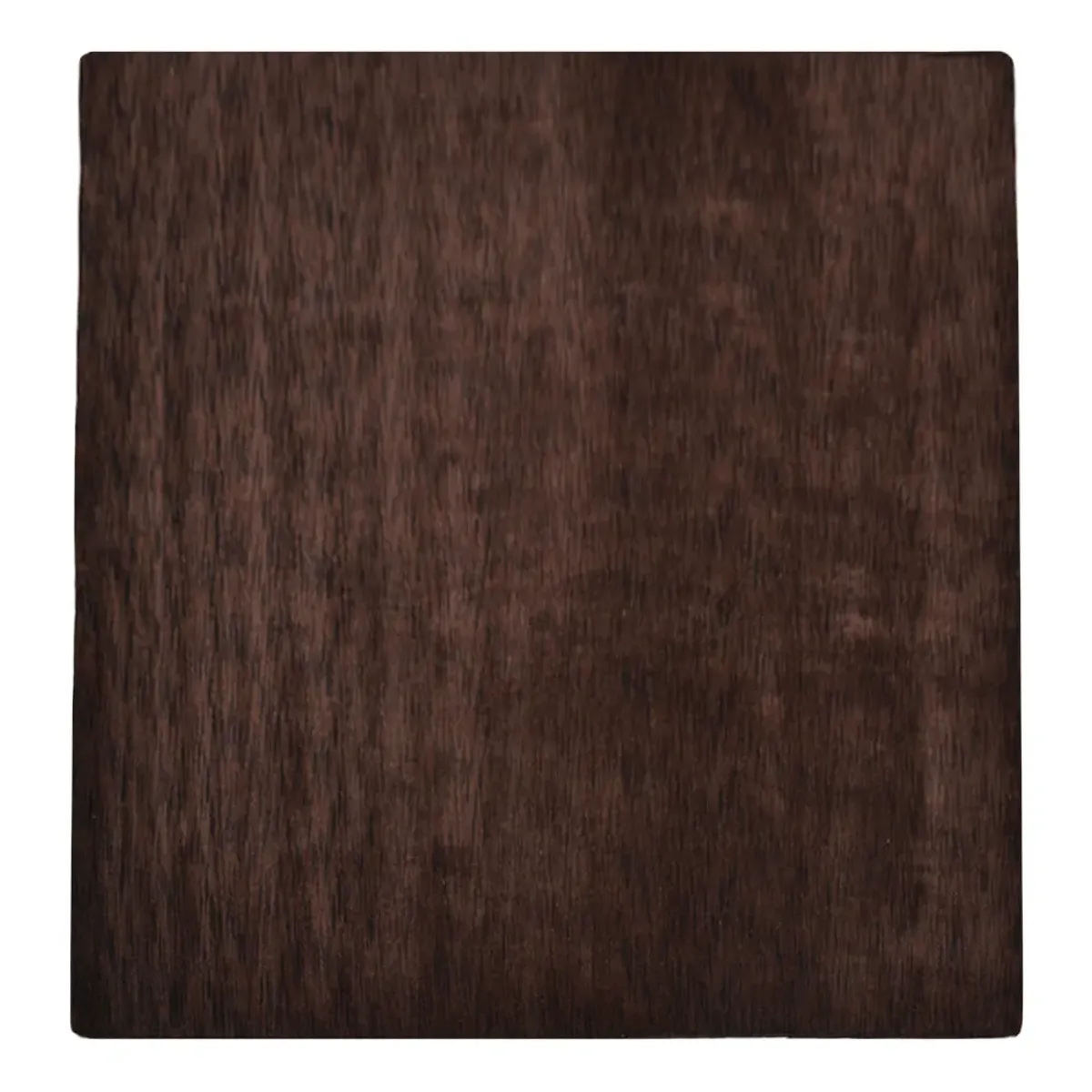 RUGSOTIC CARPETS HAND KNOTTED LOOM WOOL ECO-FRIENDLY AREA RUGS  - 6'x6', Square, Brown Color, Solid Plain Design, High Pile Thick Handmade Anti Skid Area Rugs for Living Room, Bed Room (L00111)