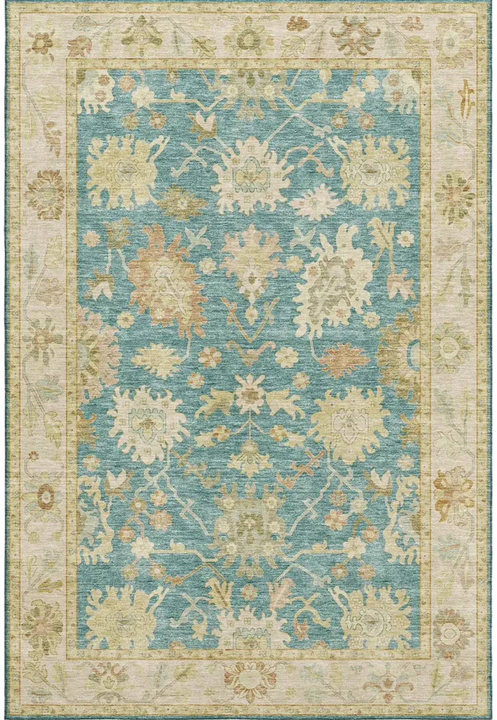 Hatay HY2 Teal 2'3" x 7'6" Rug