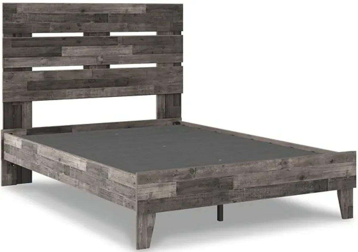 Full Panel Platform Bed