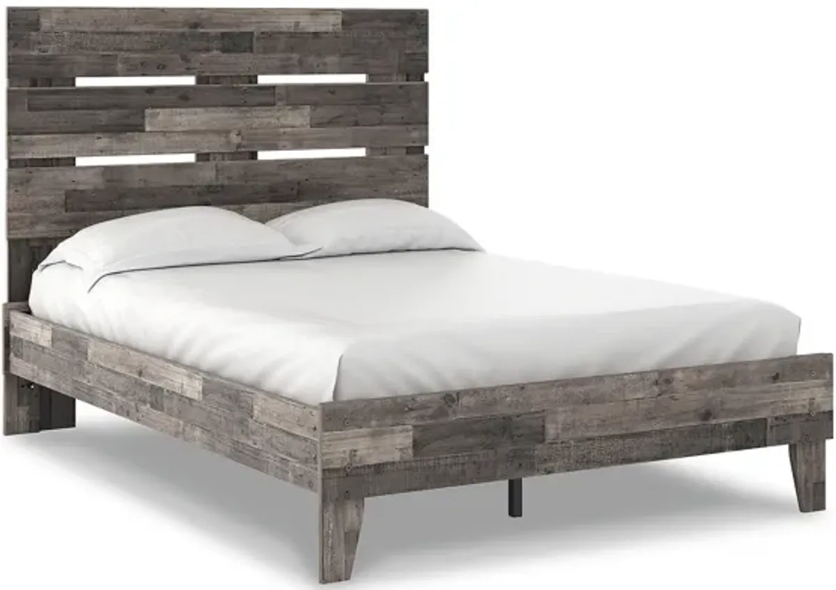 Full Panel Platform Bed