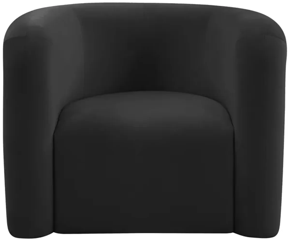 Curves Velvet Lounge Chair