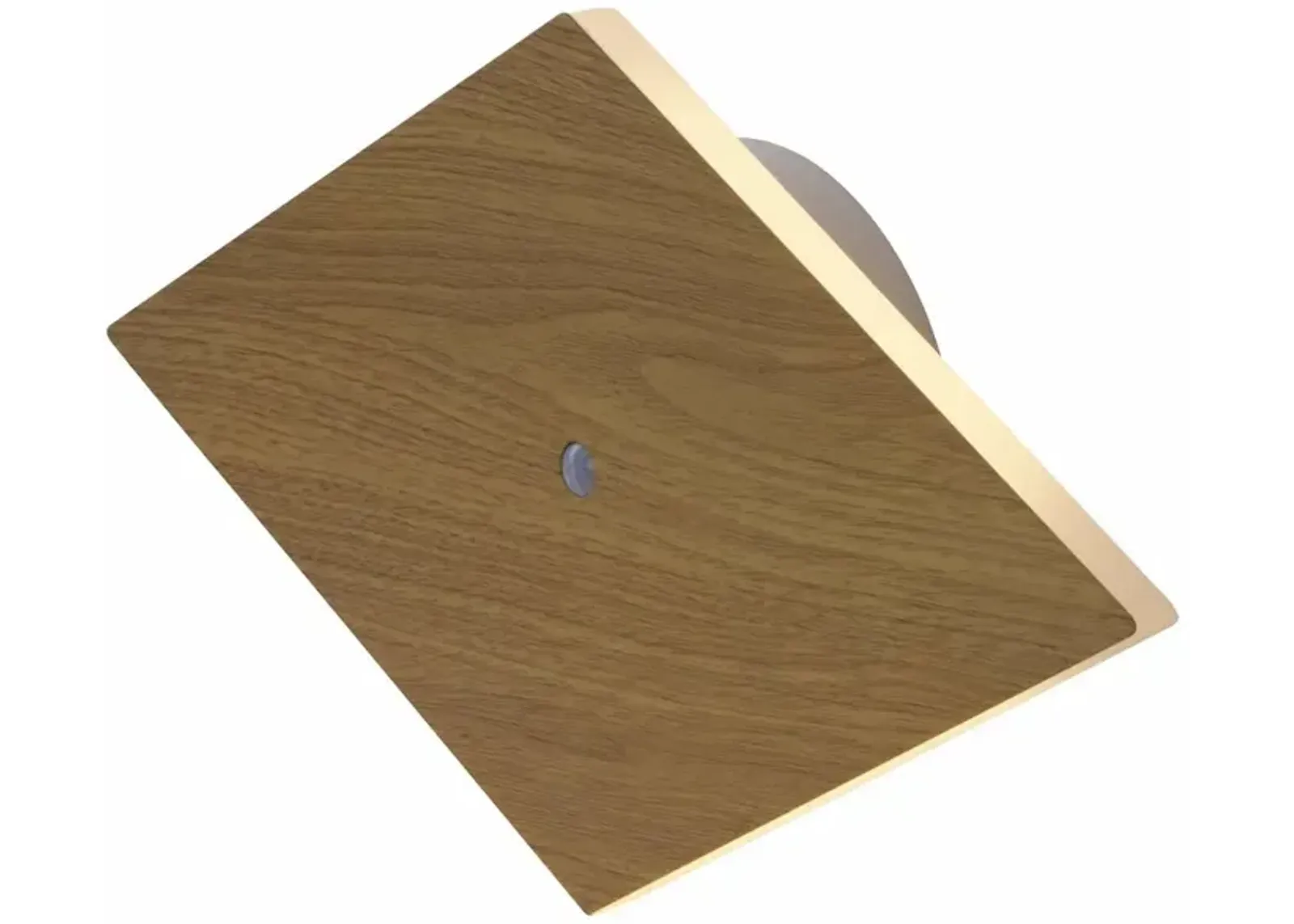 VONN Lighting Integrated LED ADA Compliant Wall Sconce Light in Light-Wood Color