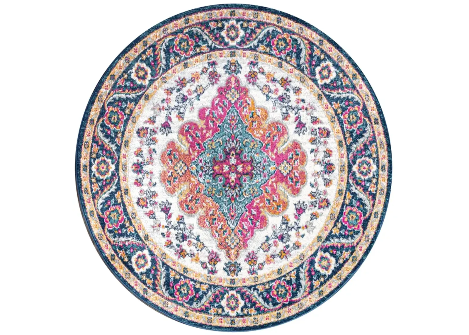 Bohemian Flair Boho Vintage Medallion Area Rug