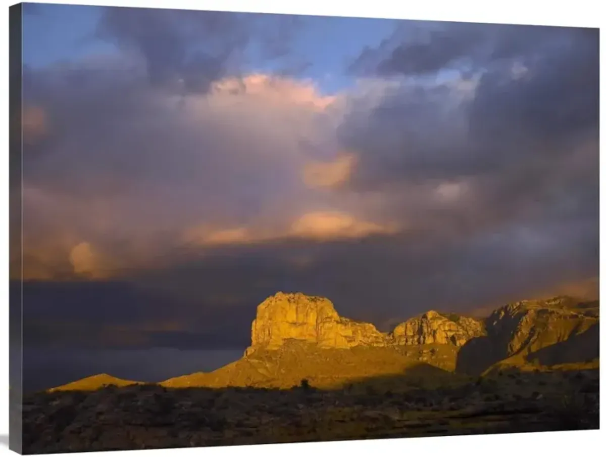 El Capitan, Guadalupe Mountains National Park, Texas-Canvas Art-40x30