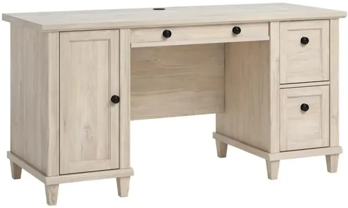 Sauder HAMMOND COMPUTER DESK CHALK OAK