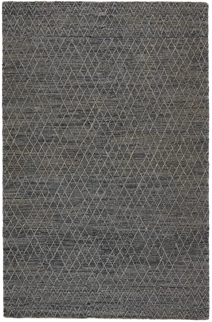 Emblem Morse Gray 5' x 8' Rug