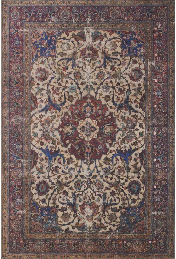 Loren LQ11 Sand/Multi 5' x 7'6" Rug