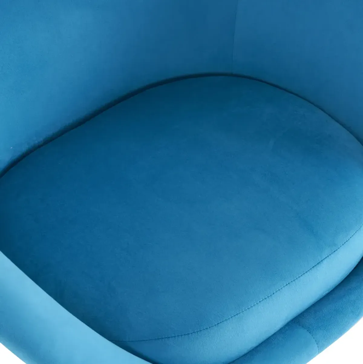 Merax Modern Teddy Accent Chair with Metal Legs