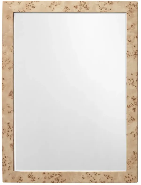 Chandler Natural Rectangle Wood Mirror