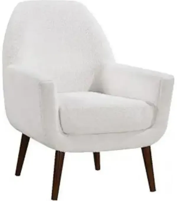 Polaris Mid-Century Boucle Arm Chair