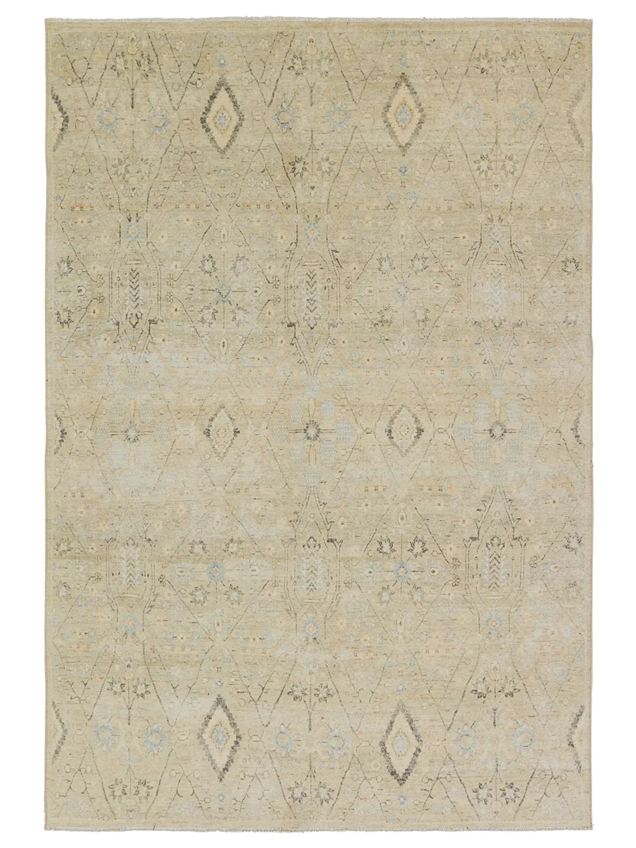 Boheme Maisie Green 3' x 10' Runner Rug