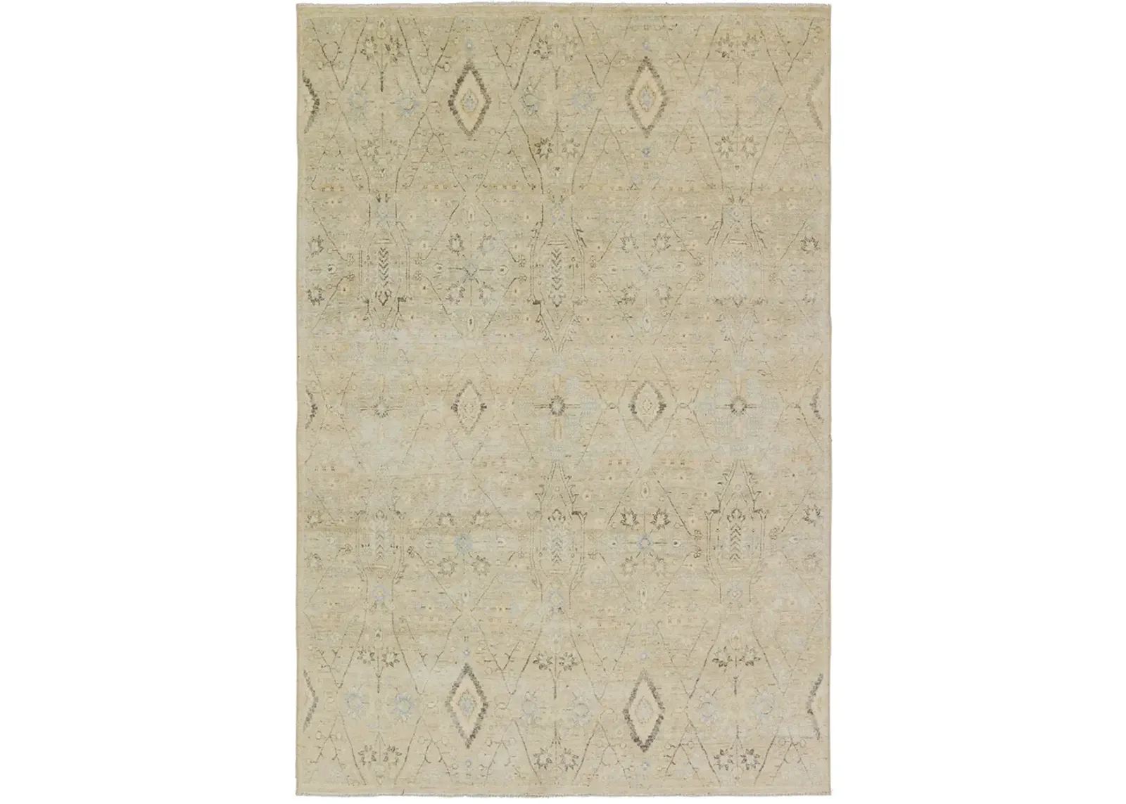 Boheme Maisie Green 3' x 10' Runner Rug