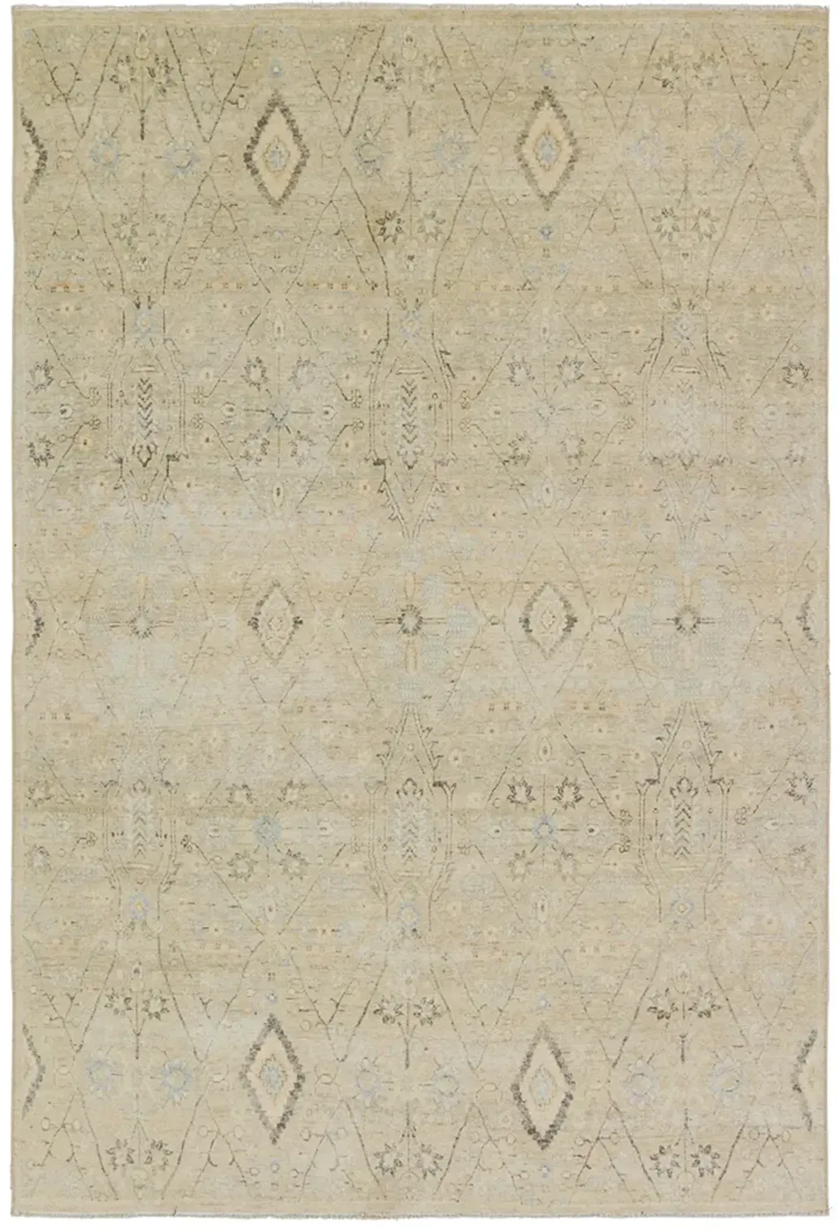 Boheme Maisie Green 3' x 10' Runner Rug