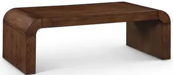 Meridian Furniture Toulon Brown Oak Veneer Coffee Table