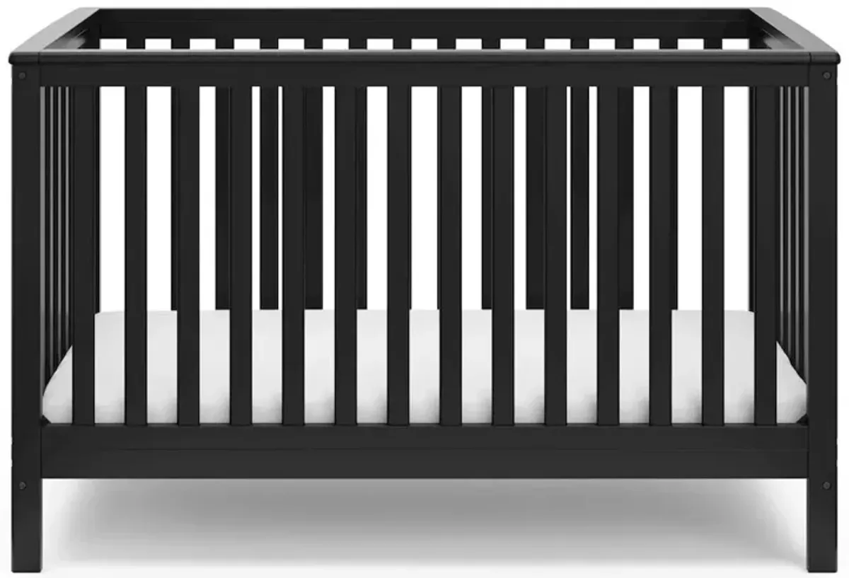 Storkcraft Hillcrest 4-in-1 Convertible Crib - Black