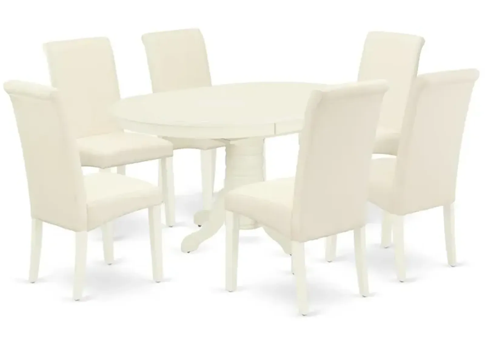 Dining Room Set Linen White