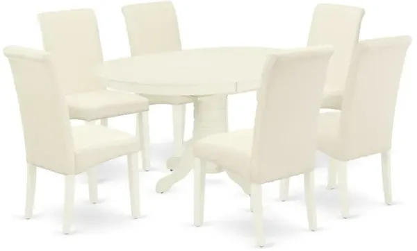 Dining Room Set Linen White