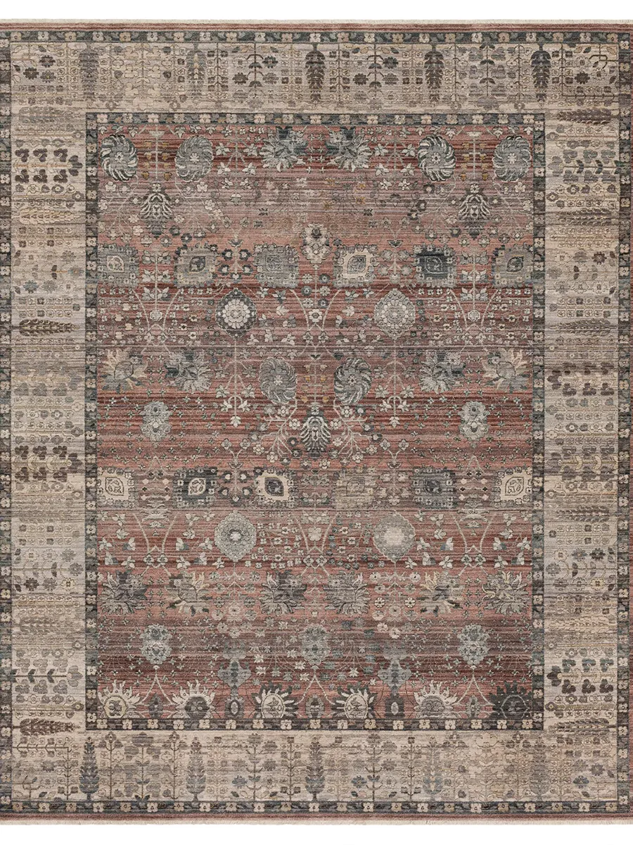 Echo Tesorino Pudra 2' 7" X 7' 3" Rug