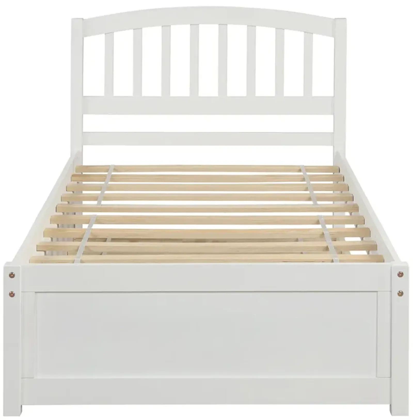 Merax Platform Bed Frame with Trundle