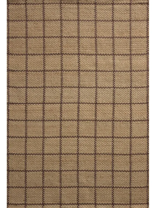 Fletcher Natural/Brown 2'6"x7'6" Runner Rug