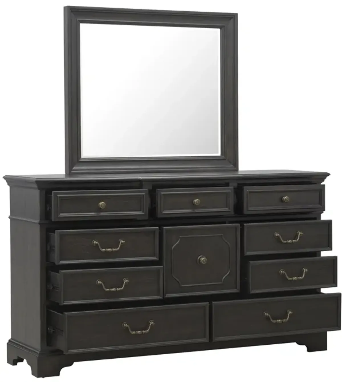 Hickory Creek Dresser and Mirror