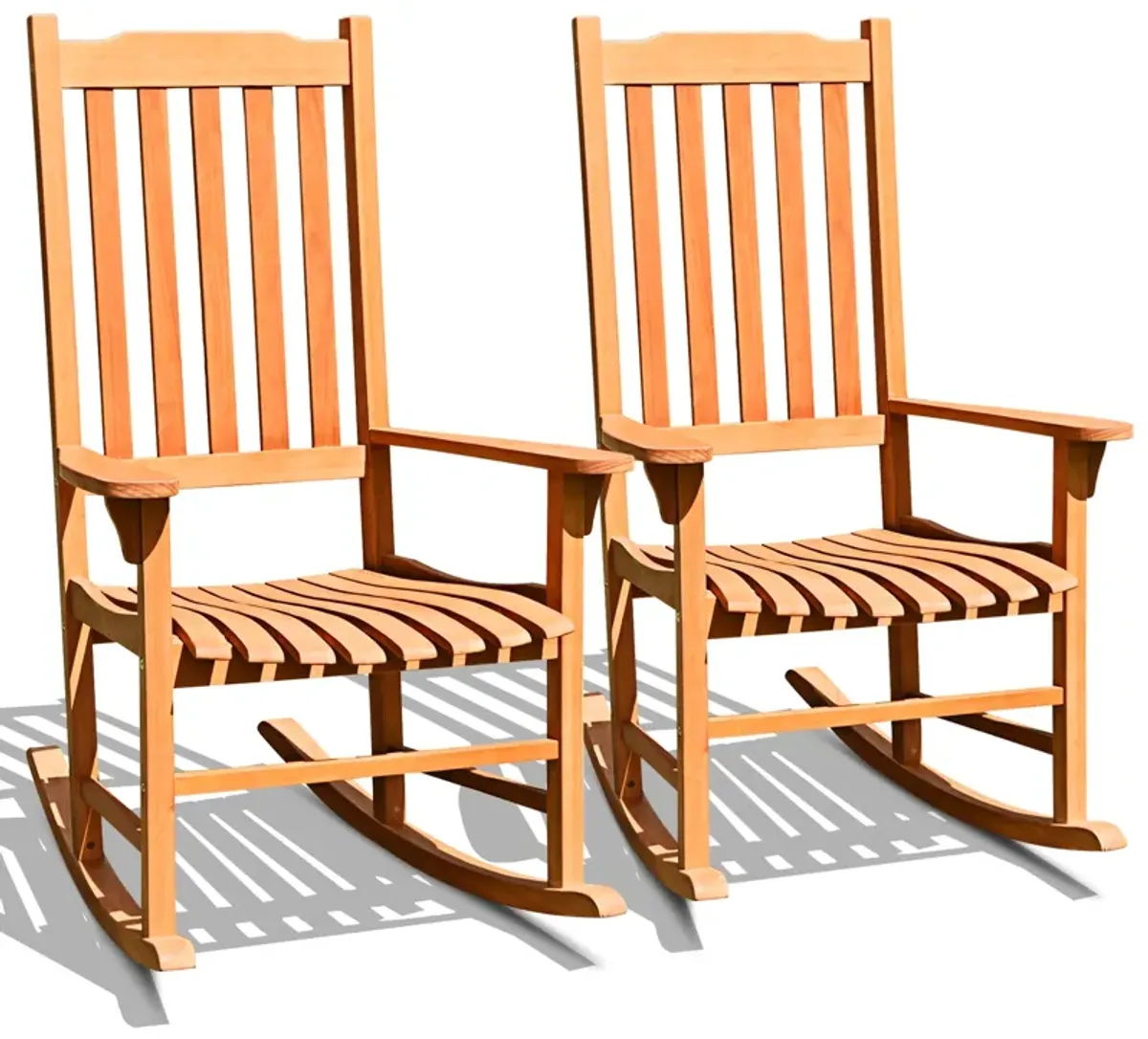 Outdoor Rocking Chair Single Rocker for Patio Deck