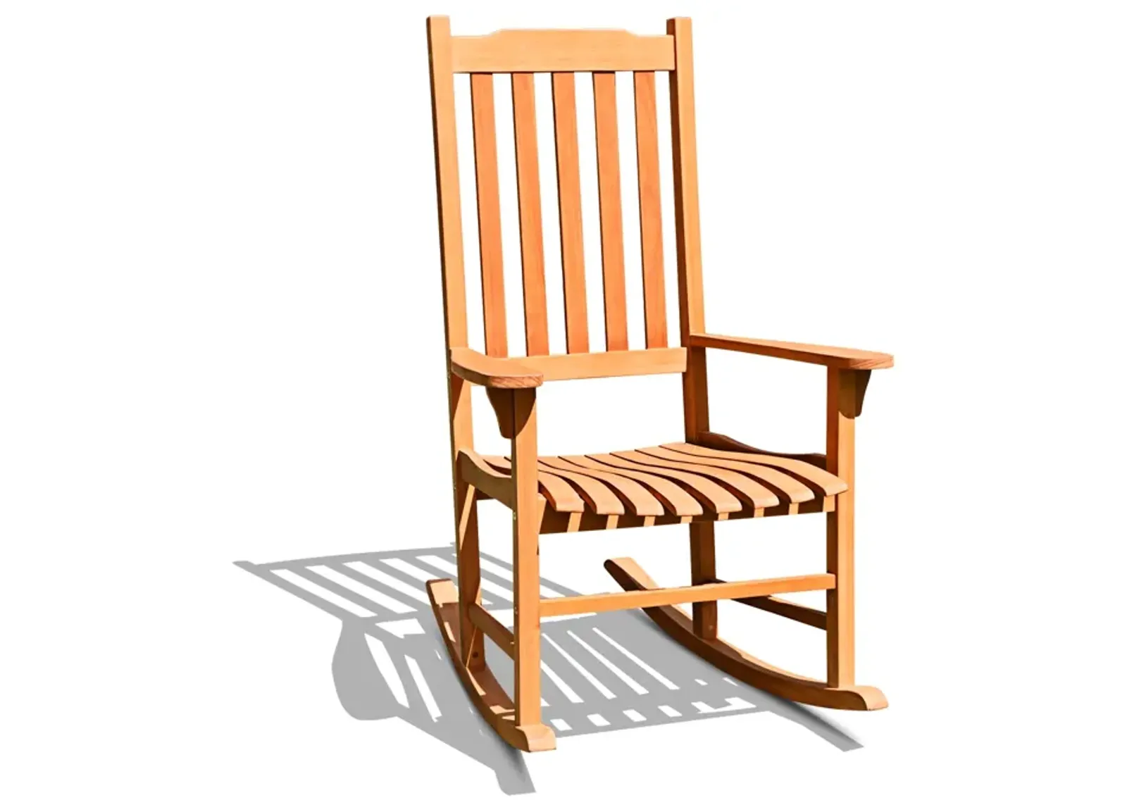 Outdoor Rocking Chair Single Rocker for Patio Deck