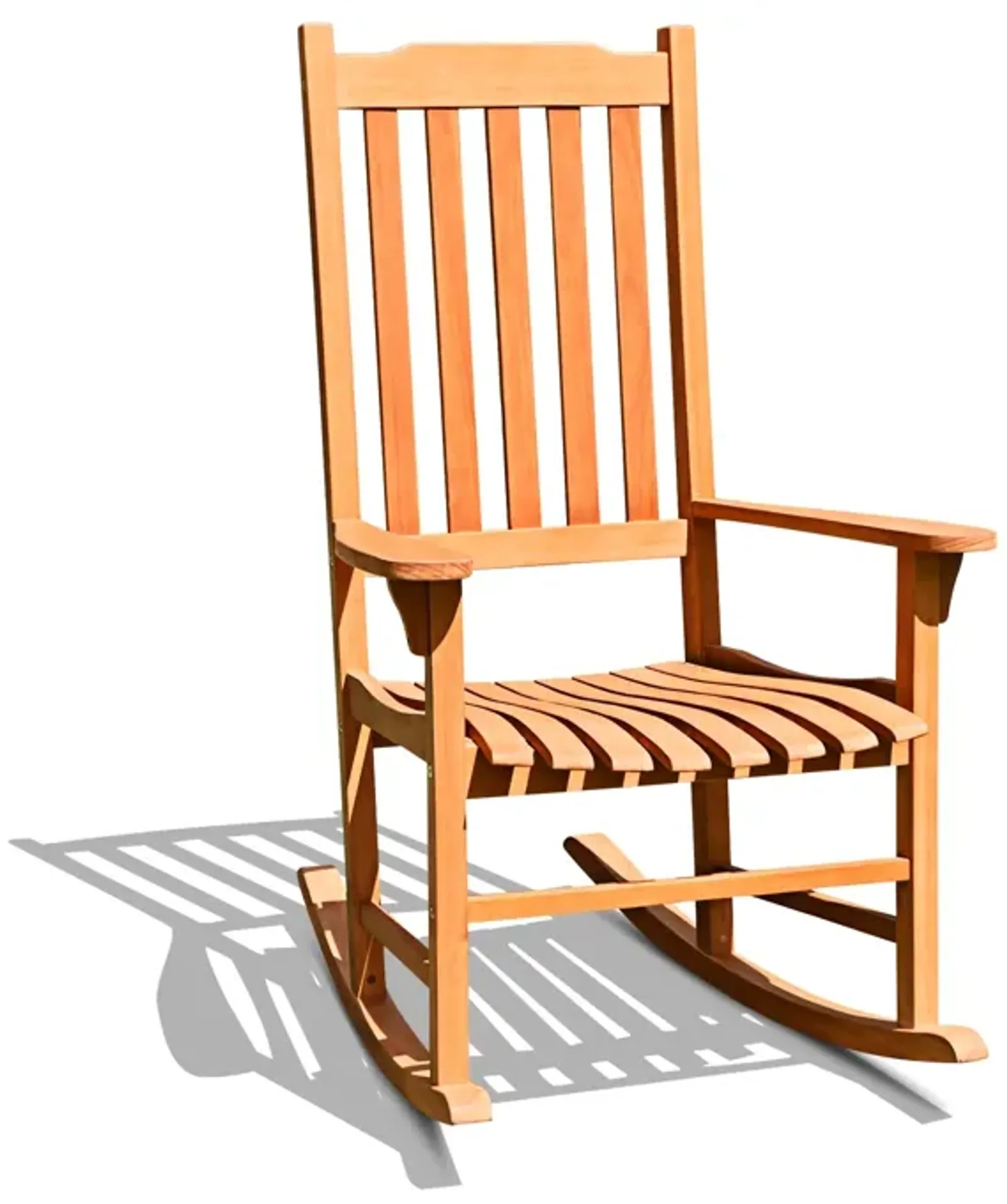 Outdoor Rocking Chair Single Rocker for Patio Deck