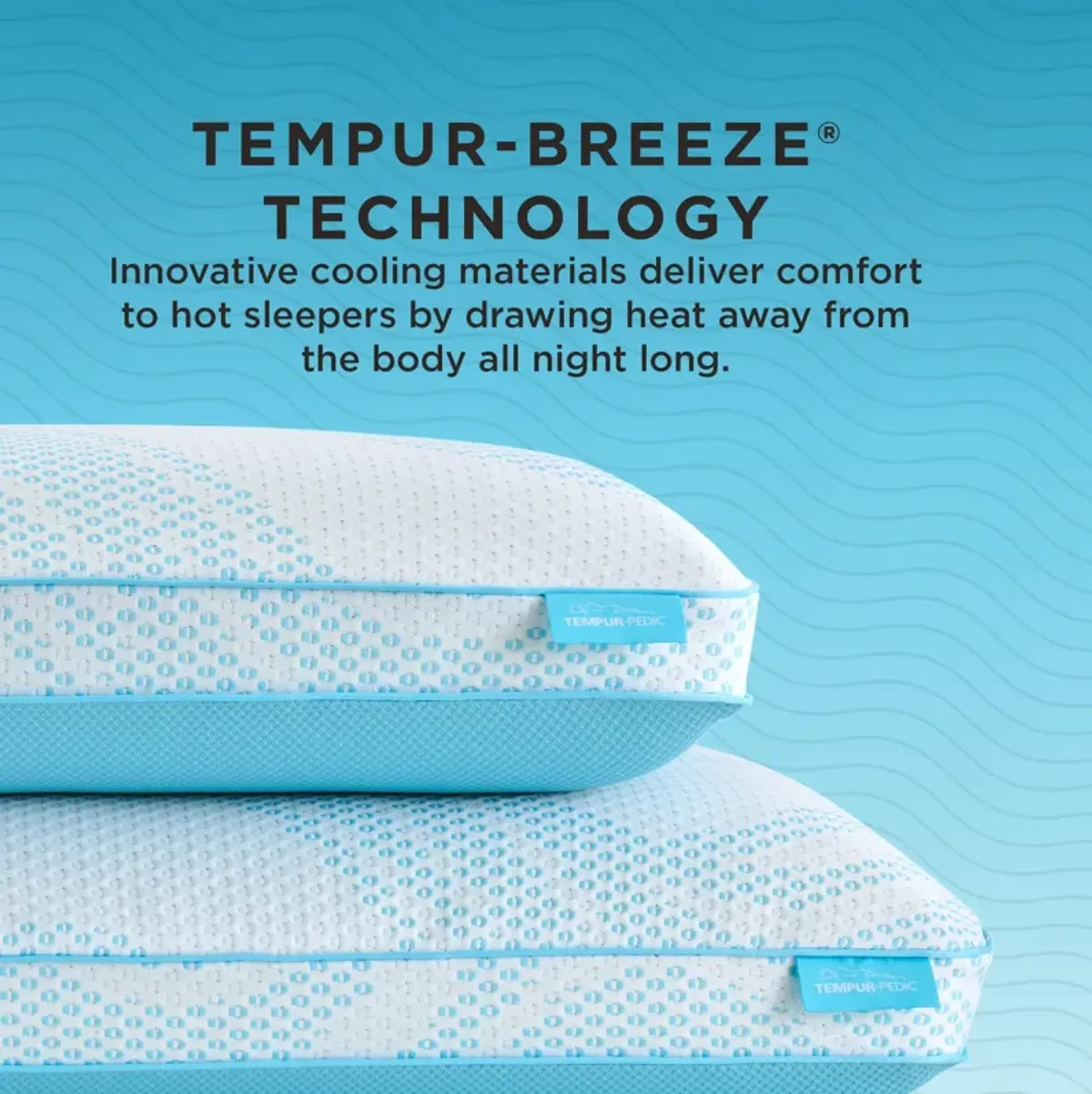 TEMPUR-Breeze® ProHi King Pillow