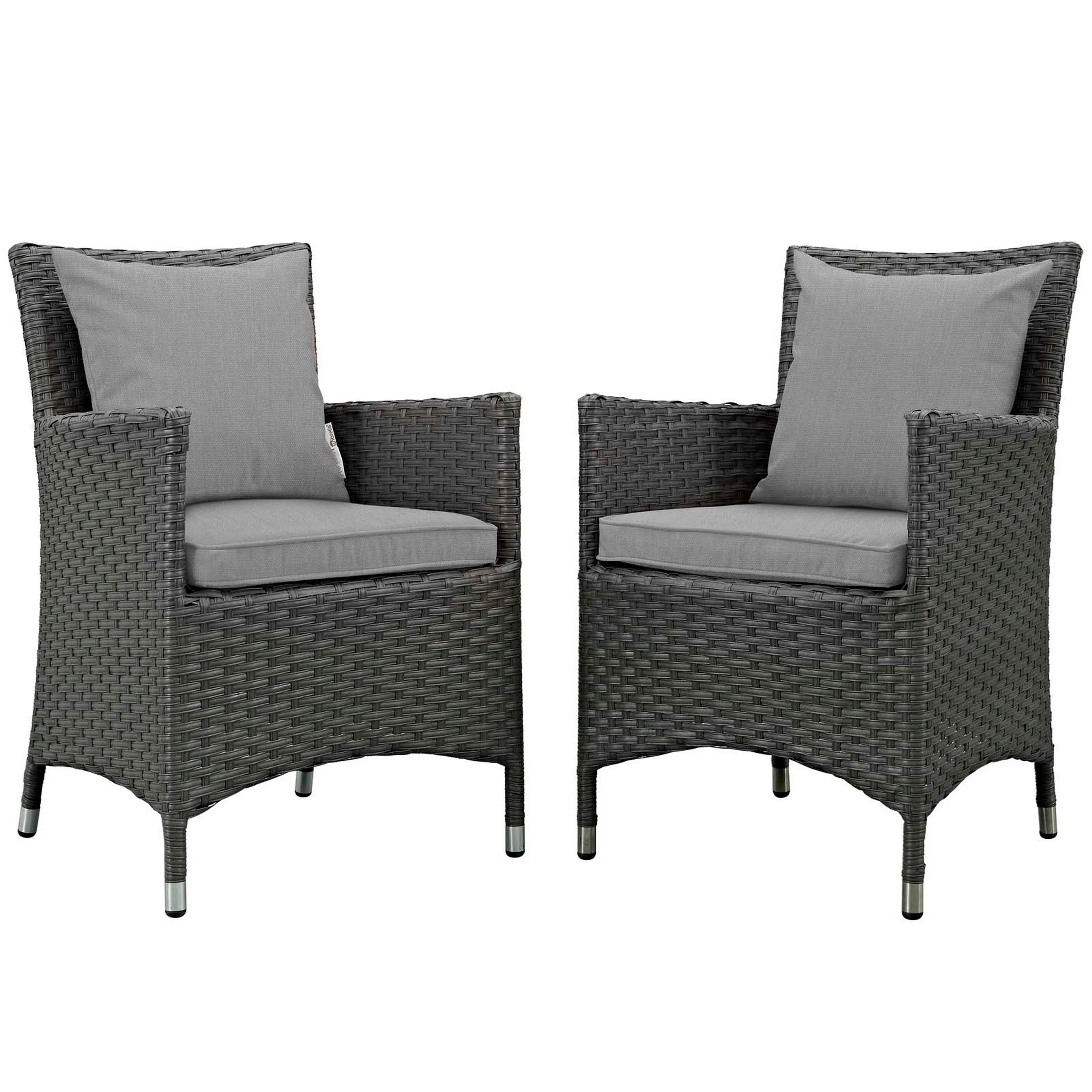 Sojourn 2 Piece Outdoor Patio Sunbrella� Dining Set-Benzara