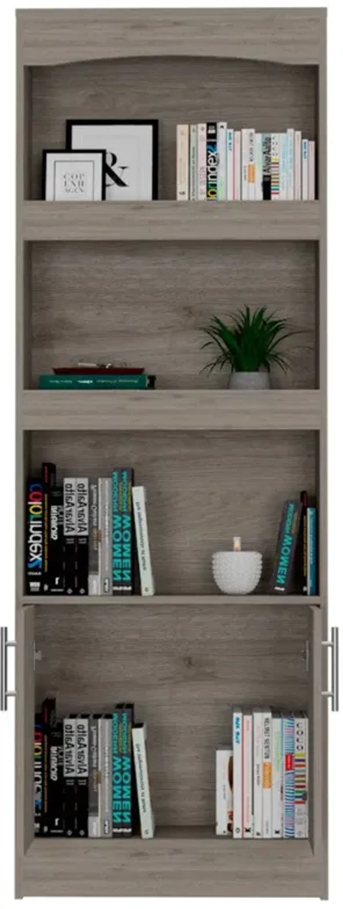 Bookcase Denver, Office, Light Gray