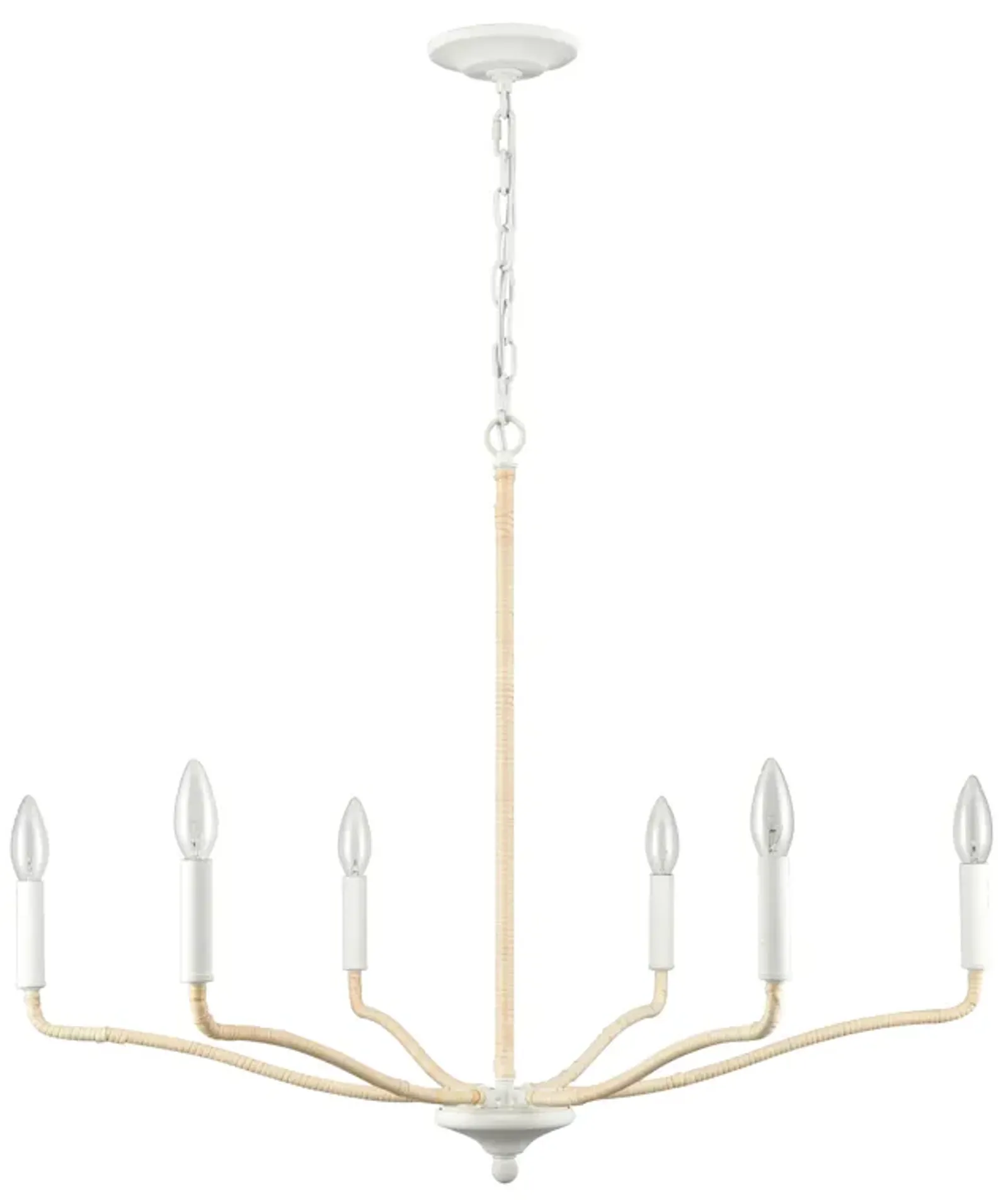 Breezeway 31'' High 6-Light Chandelier