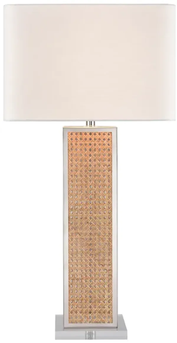 Webb Table Lamp in Silver