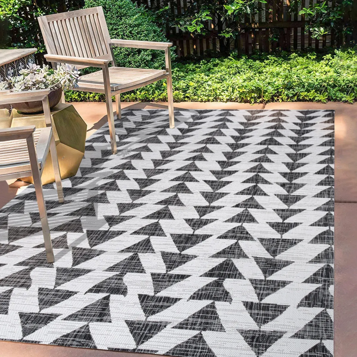 andratx Modern Tribal Geometric Indoor/Outdoor Area Rug