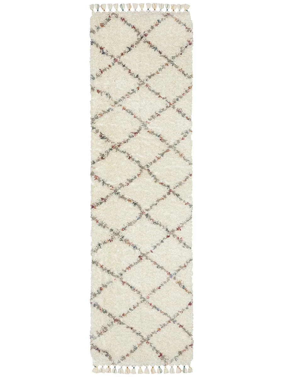 Axis 2'3" x 7'6" Ivory Rug