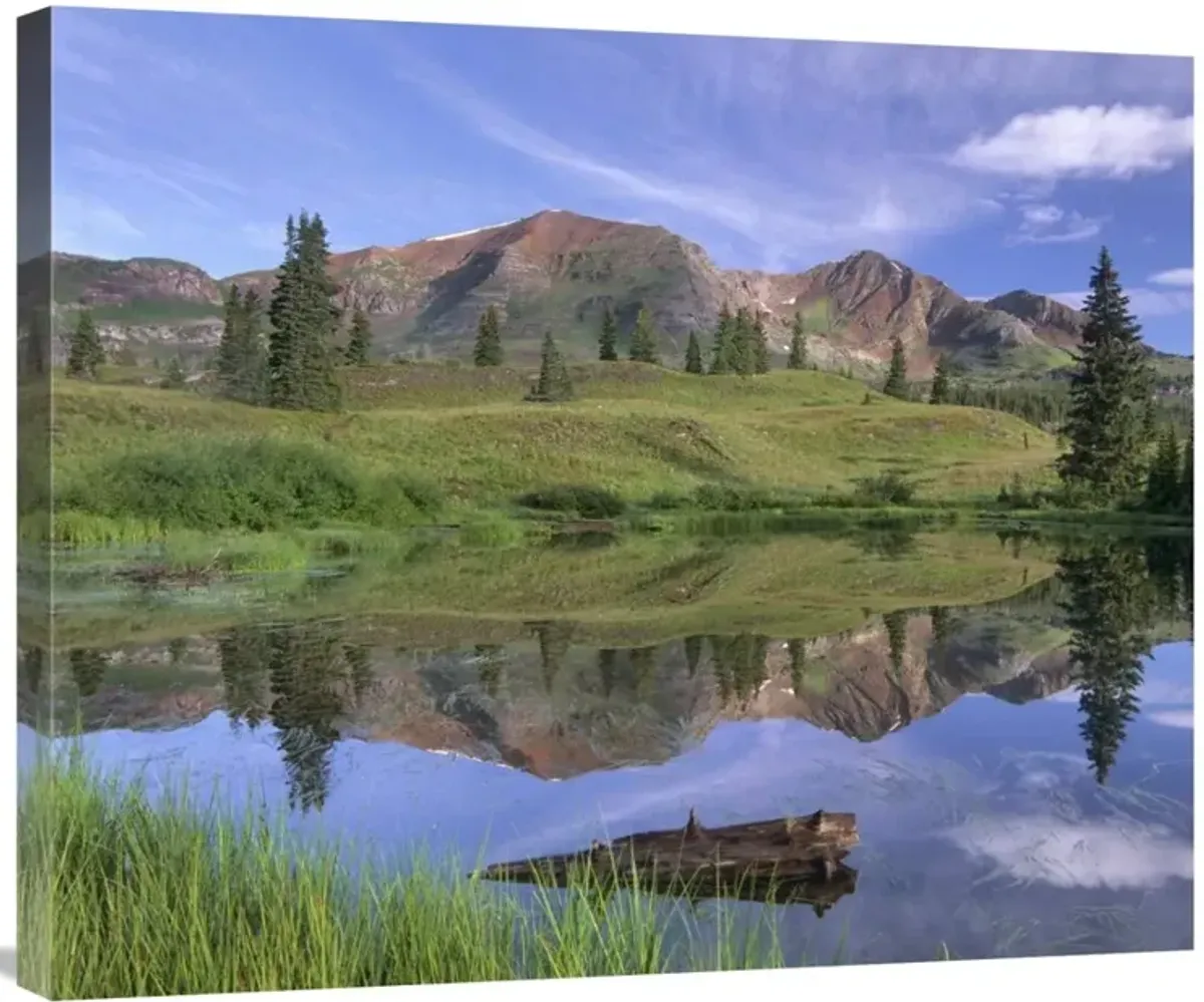 Ruby Peak, Raggeds Wilderness, Colorado-Canvas Art-30x24.9