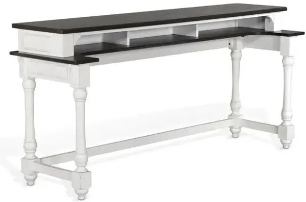 Sunny Designs Carriage House Console Bar Table