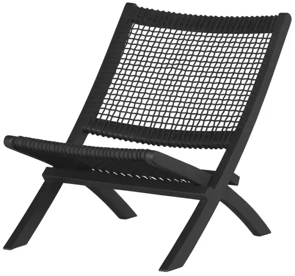 Balka Lounge Chair, Black