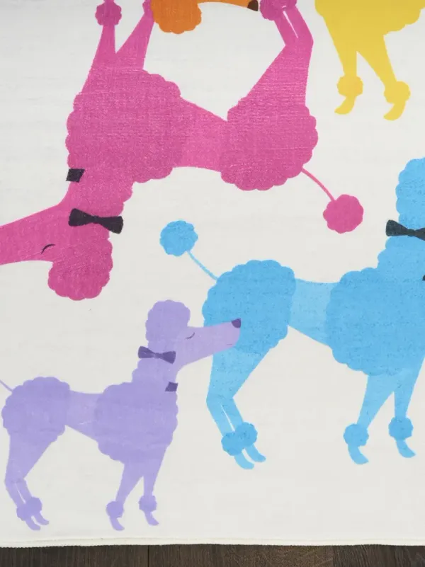 Imagination IMA20 Ivory/Multicolor 6'6" x 9'2" Rug