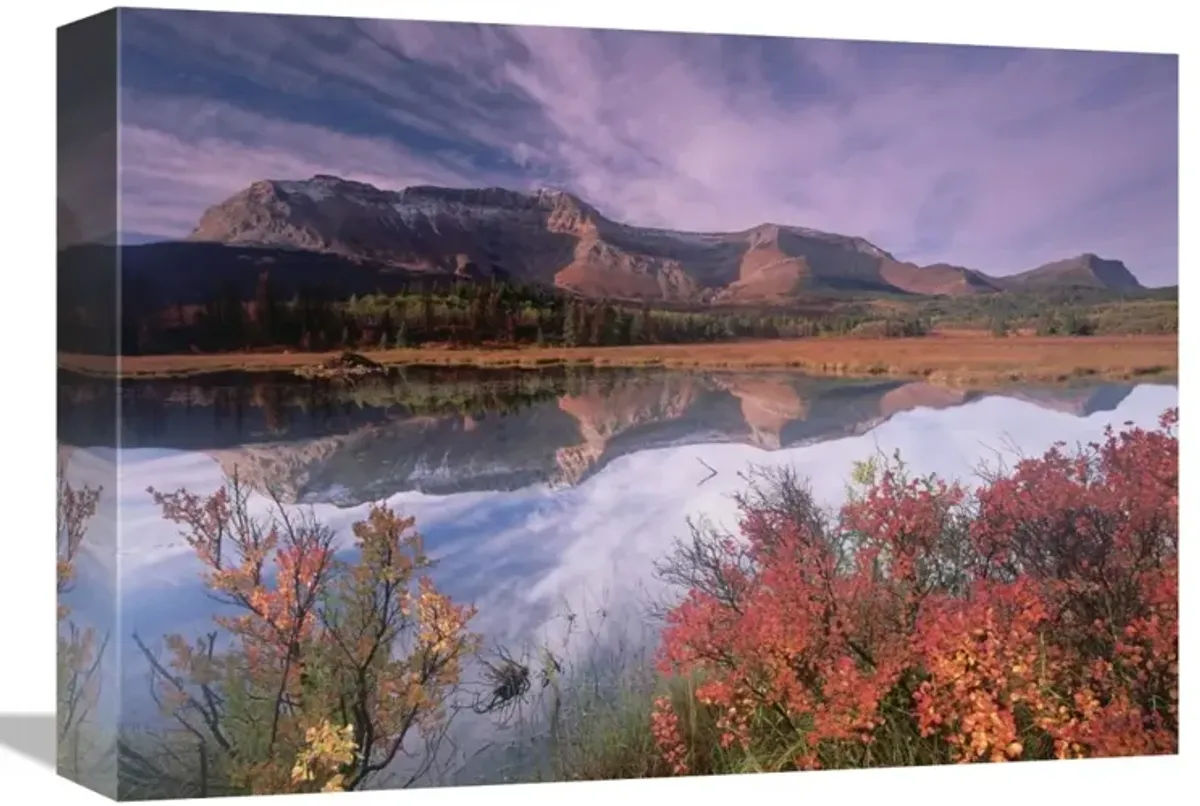 Sofa Mountain, Waterton Lakes National Park, Alberta, Canada-Canvas Art-16x12