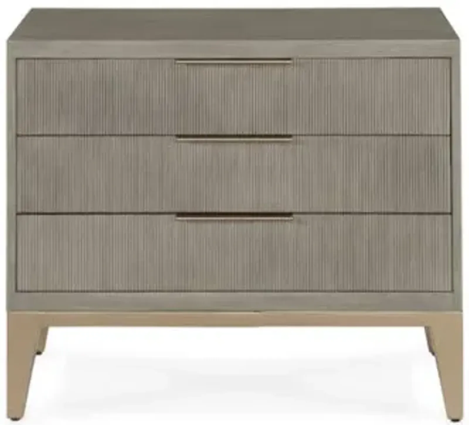 Caleb Three Drawer Nightstand