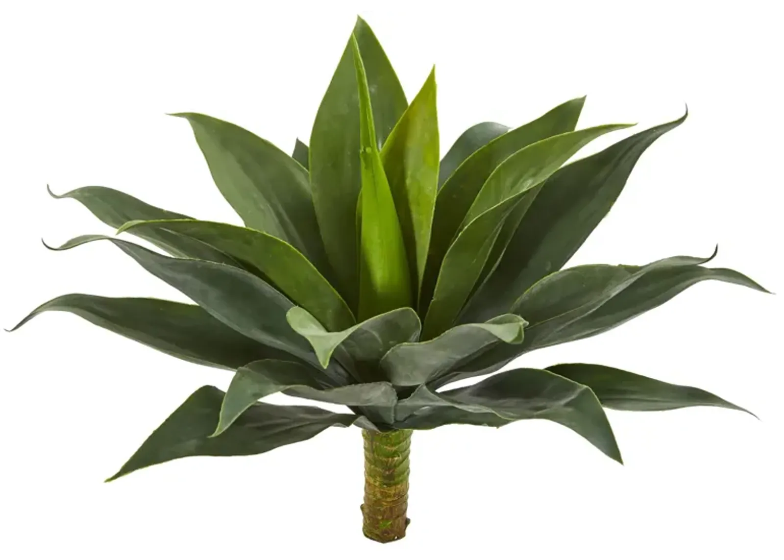 HomPlanti 19" Large Agave Artificial Plant (Set of 2)