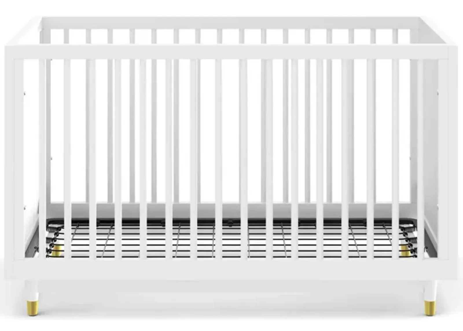 Aviary 3-in-1 Crib with Adjustable Mattress Height, White