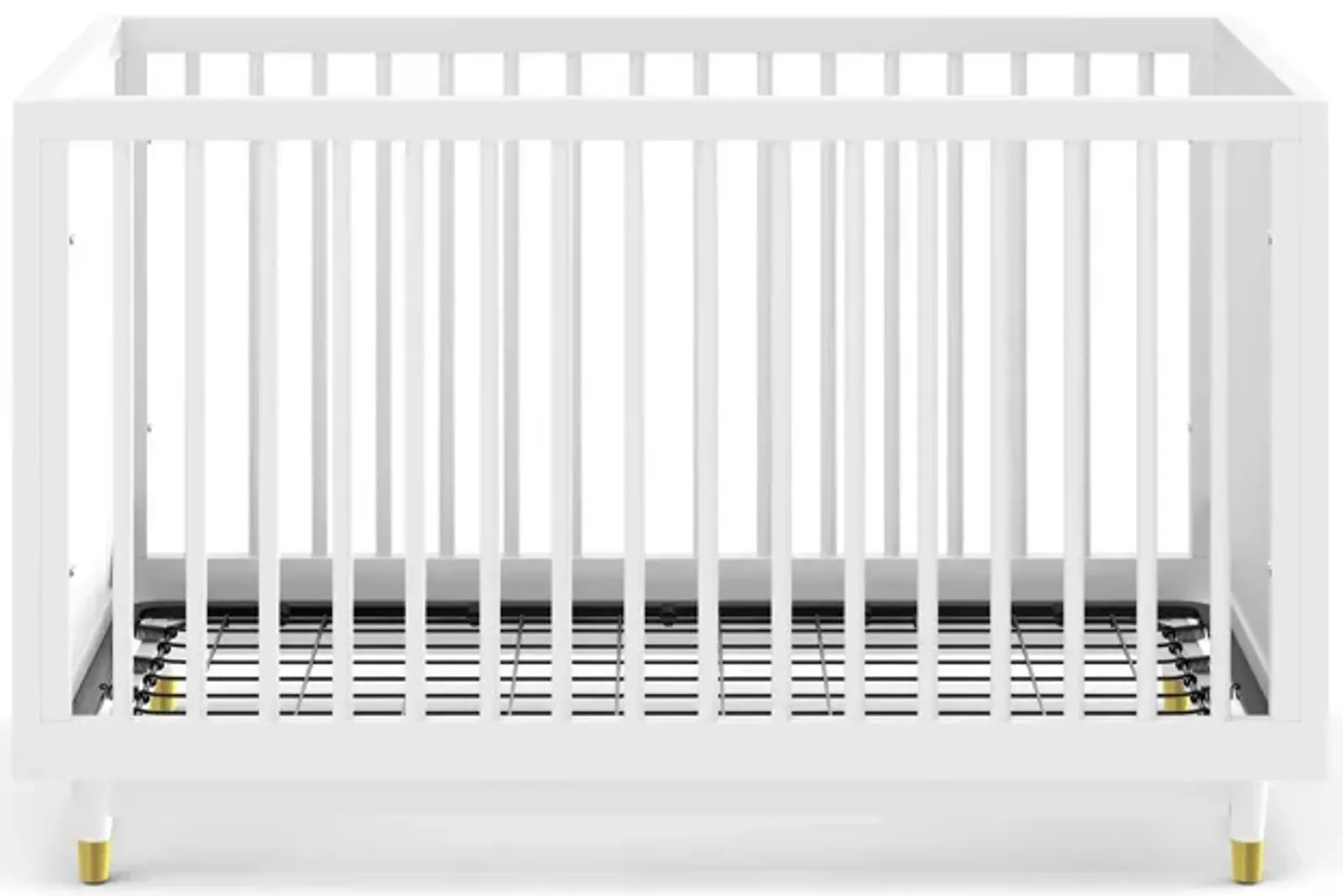 Aviary 3-in-1 Crib with Adjustable Mattress Height, White