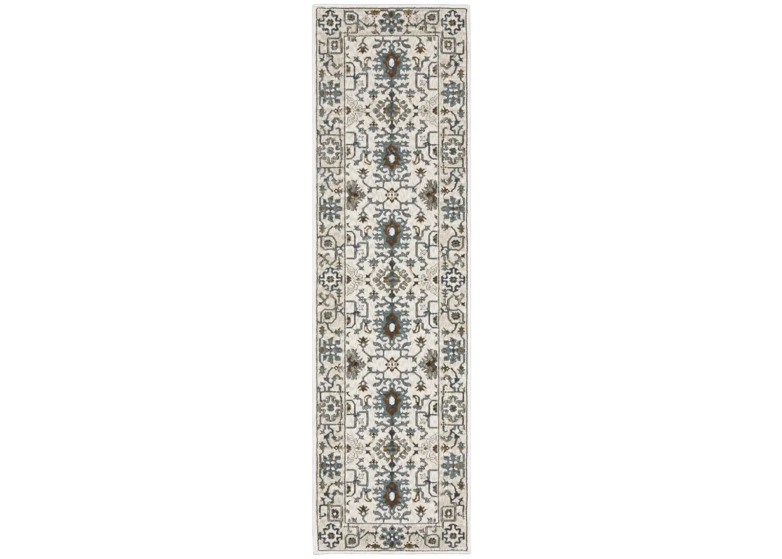 Ellington 2'3" x 7'6" Ivory Rug