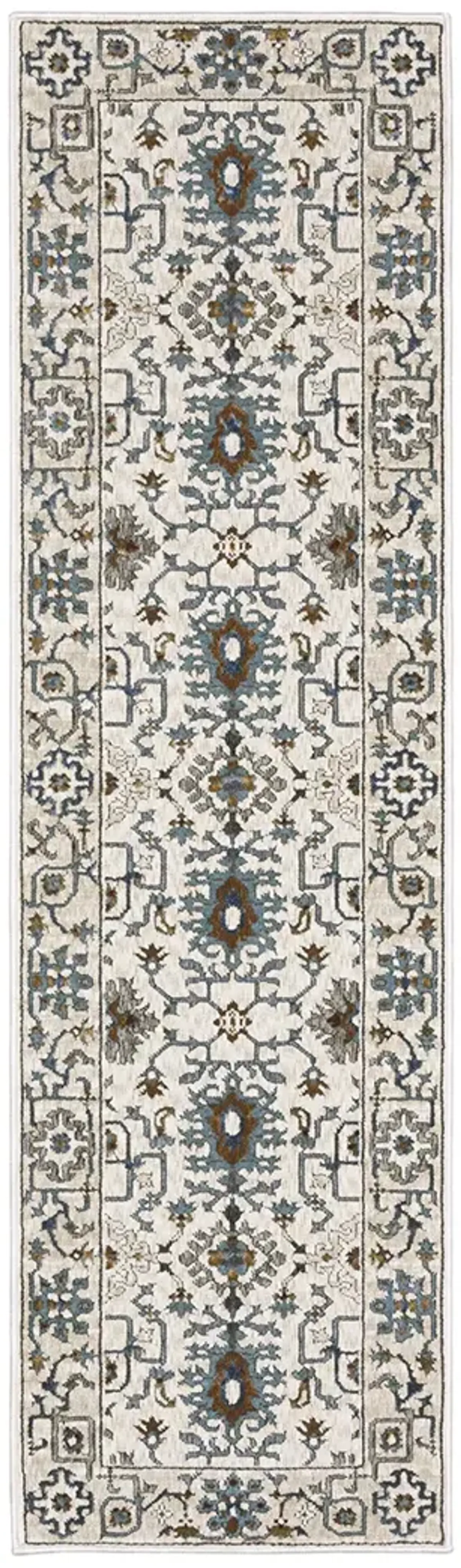 Ellington 2'3" x 7'6" Ivory Rug