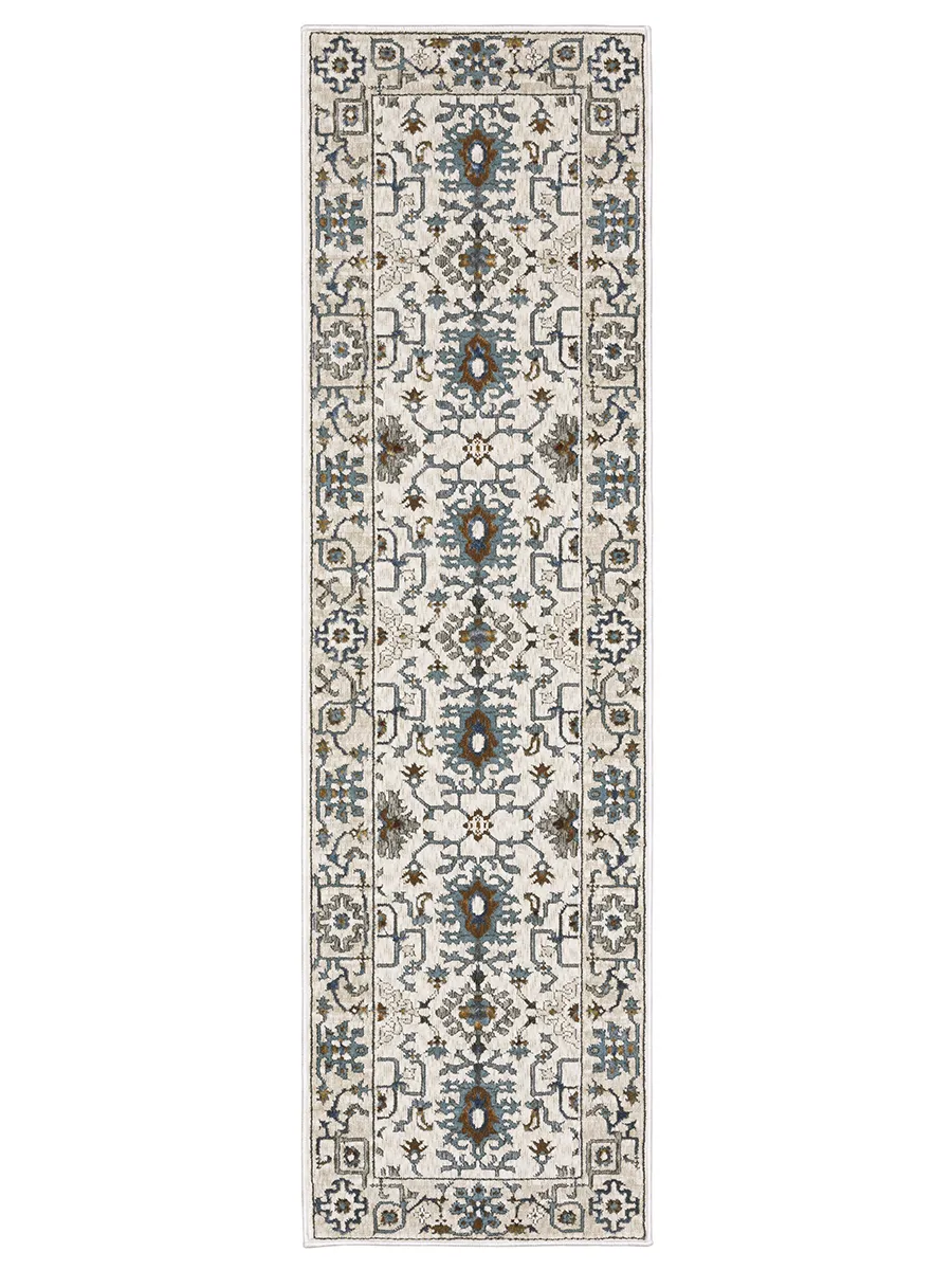 Ellington 2'3" x 7'6" Ivory Rug