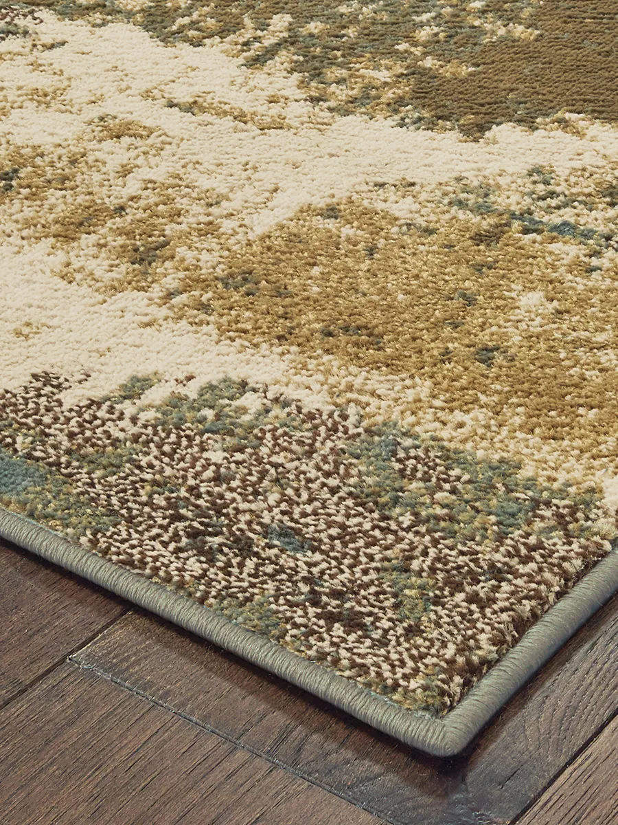 Laurel 3'3" x 5' Brown Rug