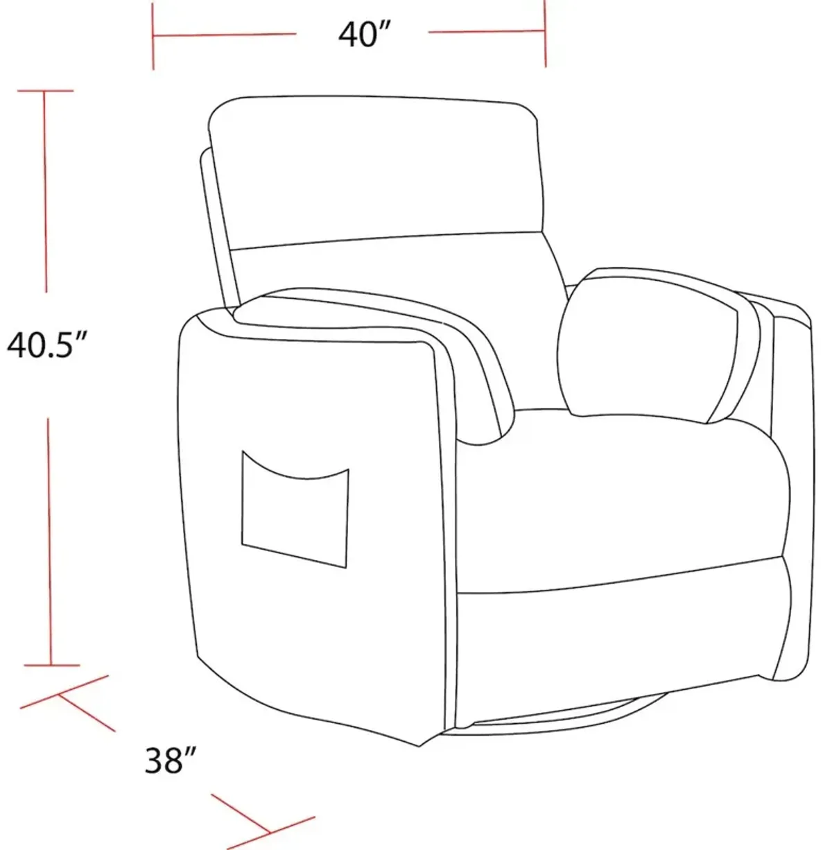 Parker Living Krypton Power Lift Recliner